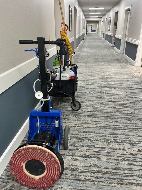 Commercial Carpet Cleaning Results